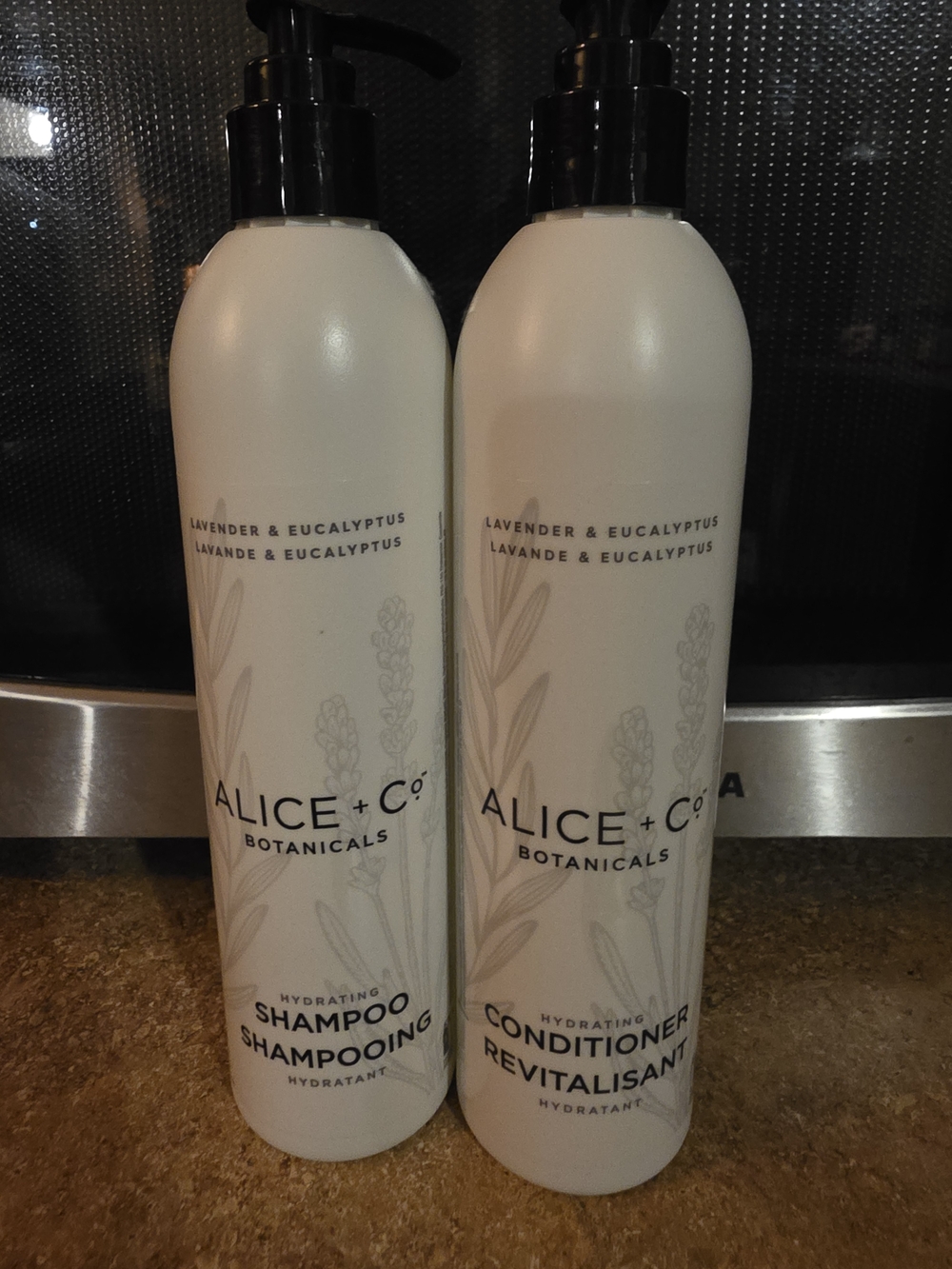 Alice & Company Botanicals Lavender and Eucalyptus Shampoo and Conditioner Set